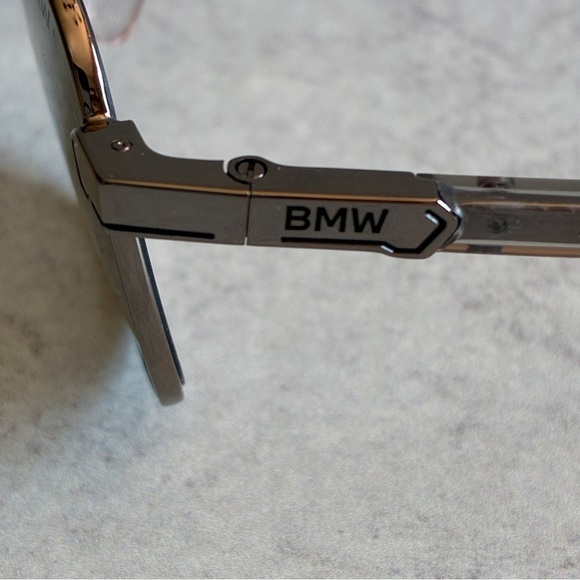 BMW BW0031 Full Rim Aviator Shape Sunglasses - Picture 6 of 12